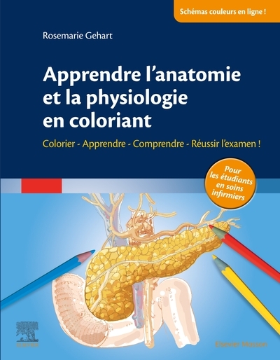 Apprendre l'anatomie et la physiologie en coloriant - Image principale