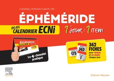 Ephéméride : mon calendrier ecni. 1 jour / 1 item - Image principale