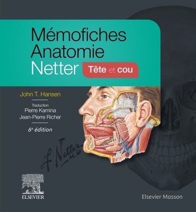 Mémofiches anatomie netter - tête et cou - Image principale
