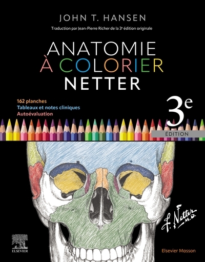 Anatomie à colorier netter - Image principale