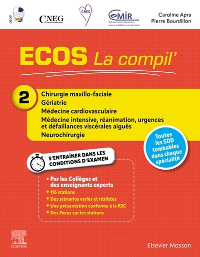 Ecos la compil' 2 - chirurgie maxillo-faciale/gériatrie/médecine cardiovasculaire/médecine intensive - Image principale