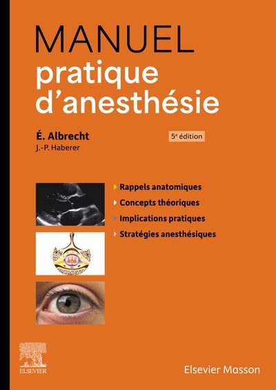 Manuel pratique d'anesthésie - Image principale