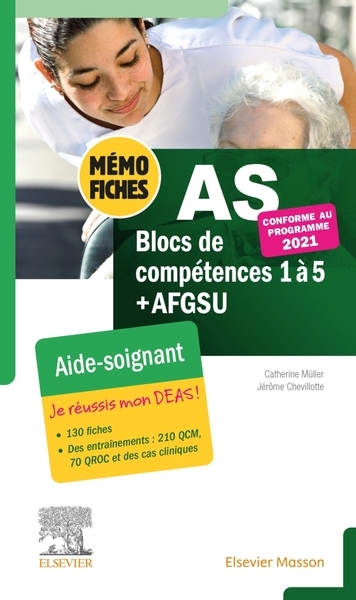Mémo-fiches as - blocs de compétence 1 à 5 + afgsu - Image principale