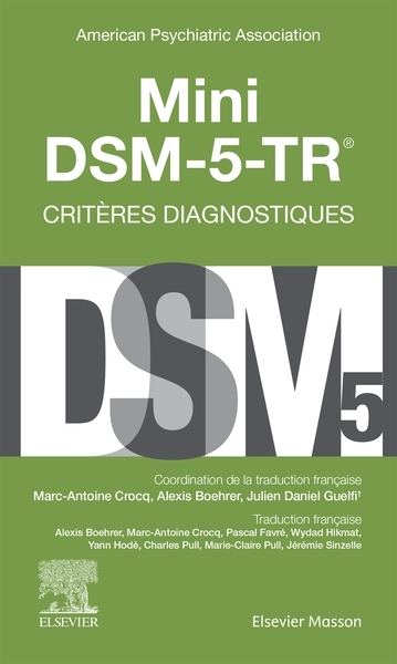 Mini dsm-5-tr - critères diagnostiques - Image principale