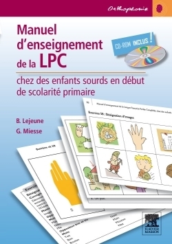 Manuel d'enseignement de la lpc chez des enfants sourds en début de scolarité primaire - Image principale