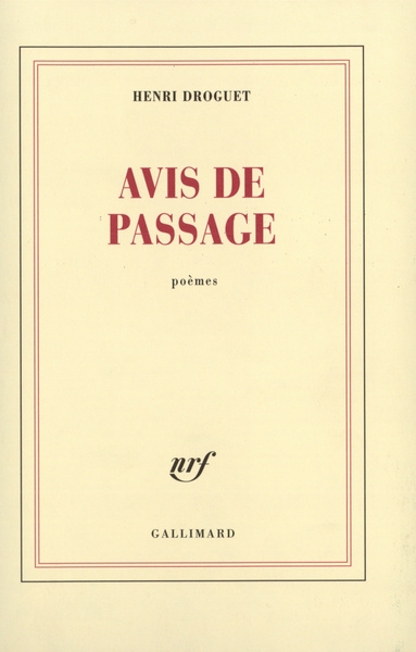 Avis de passage - Image principale