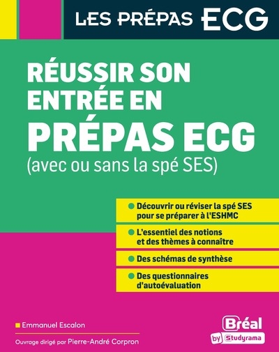 Réussir son entrée en prépas ecg (avec ou sans la spé ses) - Image principale