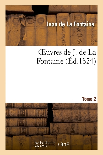 Oeuvres de j. de la fontaine. contes. tome 2 - Image principale