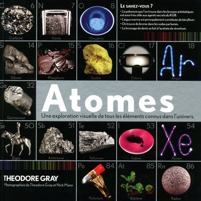 Atomes - une exploration visuelle de tous les éléments connus dans l'univers. - Image principale