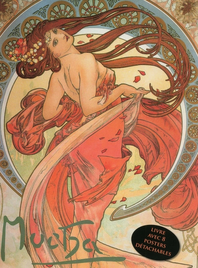 Mucha - livre avec 8 posters détachables - art nouveau - Image principale