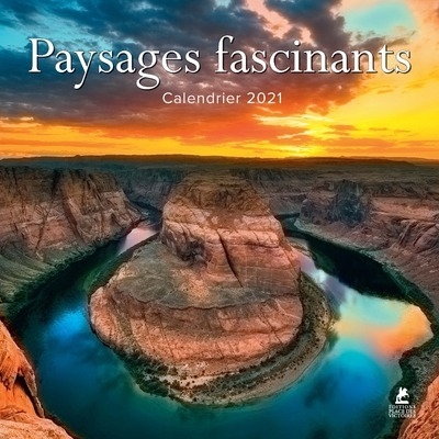 Paysages fascinants - calendrier 2021 - Image principale