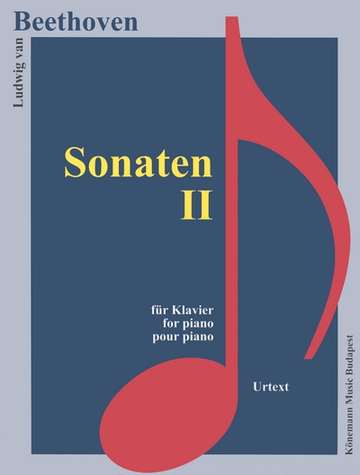 Partition - beethoven - sonates ii - pour piano - Image principale