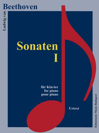 Partition - beethoven - sonates i - pour piano - Image principale