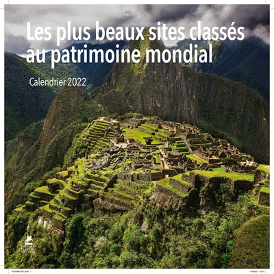 Les plus beaux sites classés au patrimoine mondial - calendrier 2022 - Image principale