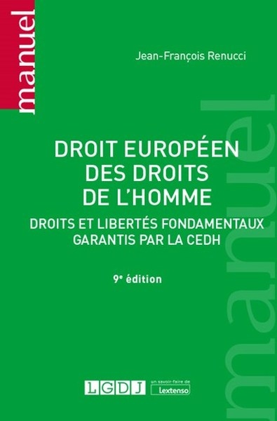 Droit européen des droits de l'homme - Image principale