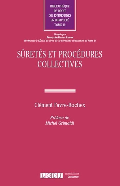 Sûretés et procédures collectives - Image principale