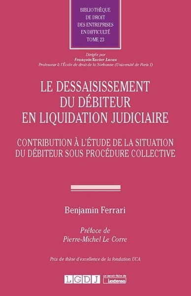 Le dessaisissement du débiteur en liquidation judiciaire - Image principale