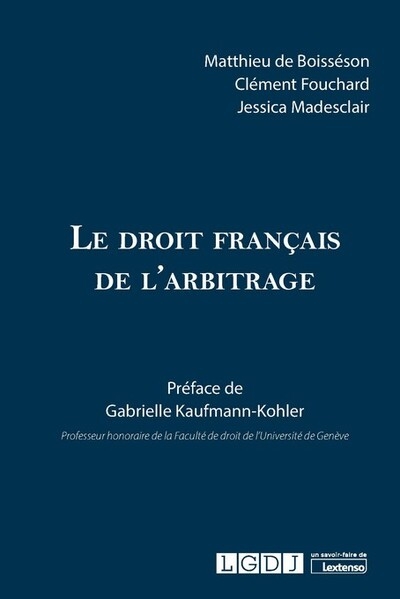 Le droit français de l'arbitrage - Image principale