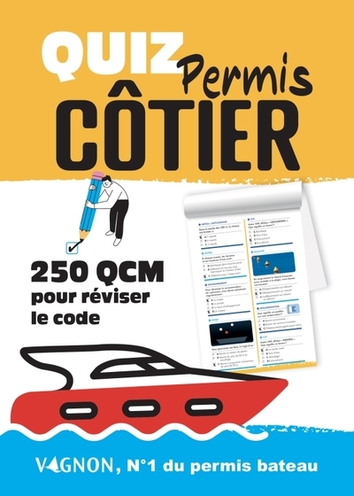 Quiz permis côtier - 250 qcm pour réviser le code - Image principale