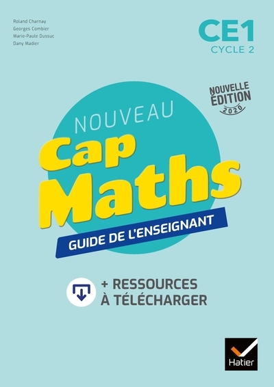 Cap maths ce1 éd. 2020 - guide pédagogique + ressources à télécharger - Image principale