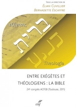 Entre exégètes et théologiens: la bible - Image principale