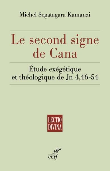 Le second signe de cana - etude exegetique et theologique de jn 4,46-54 - Image principale