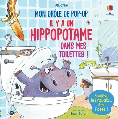 Il y a un hippopotame dans mes toilettes ! - mon drôle de pop-up - Image principale
