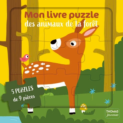 Mon livre puzzle des animaux de la fôret - Image principale