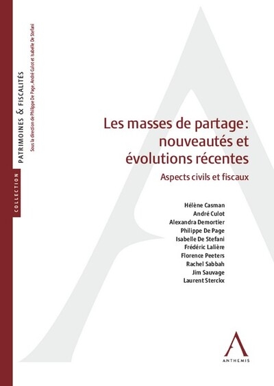 Les masses de partage : nouveautés et évolutions récentes - Image principale