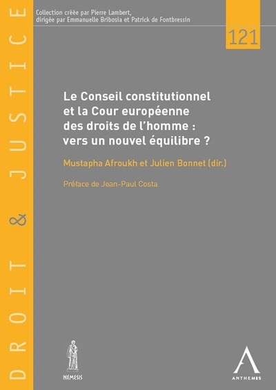 Conseil constitutionnel et cour européenne des droits de l'homme - vers un nouvel équilibre - Image principale