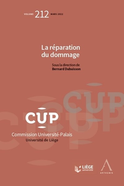 La réparation du dommage - Image principale