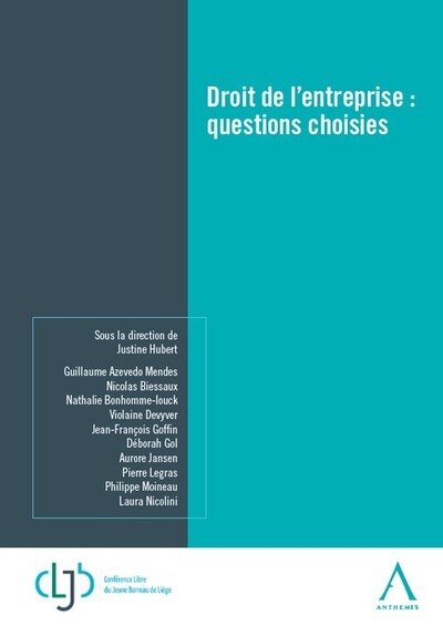 Droit de l'entreprise : questions choisies - Image principale