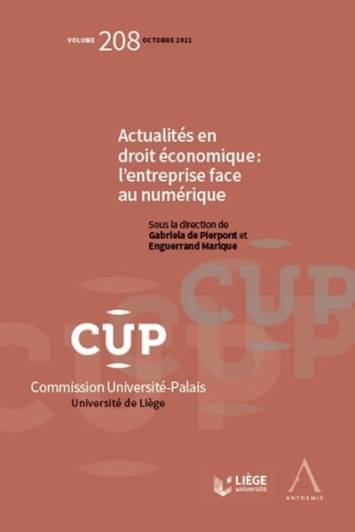 Actualités en droit économique : l'entreprise face au numérique - Image principale