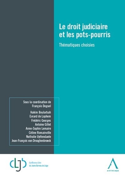 Le droit judiciaire et les pots-pourris - Image principale