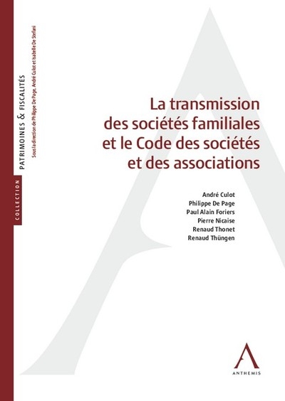 La transmission des sociétés familiales et le code des sociétés et des associations - Image principale