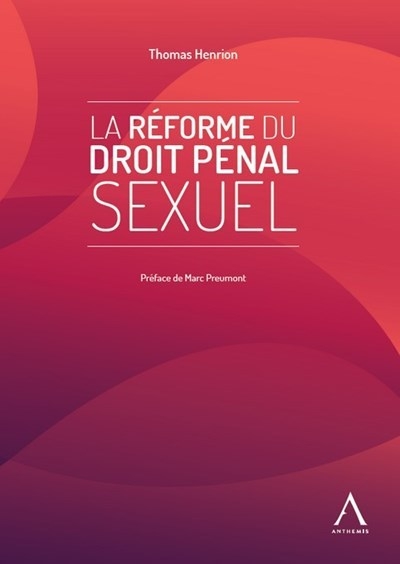 La réforme du droit pénal sexuel - Image principale