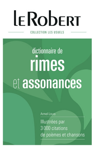 Dictionnaire des rimes & assonances - relié - Image principale