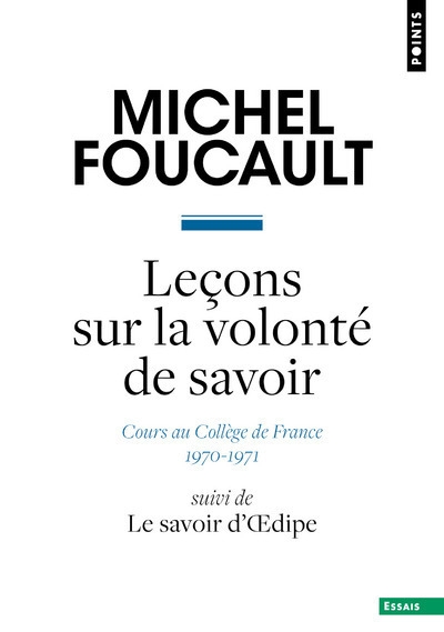 Leçons sur la volonté de savoir - Image principale