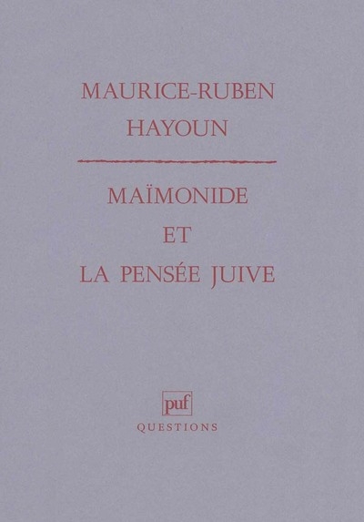 Maïmonide et la pensée juive - Image principale