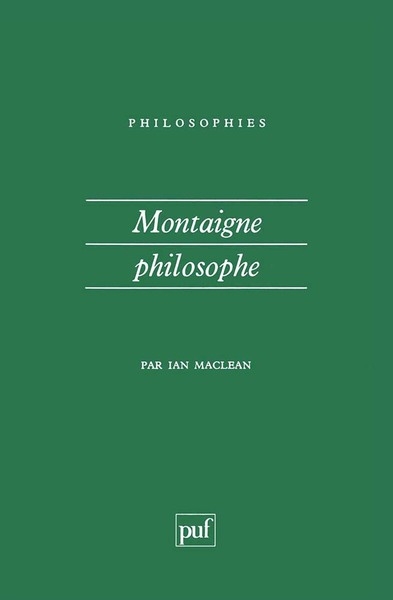 Montaigne philosophe - Image principale