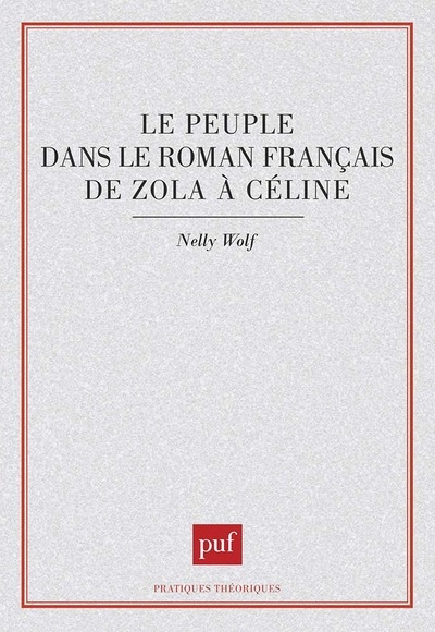 Le peuple dans le roman français de zola à céline - Image principale