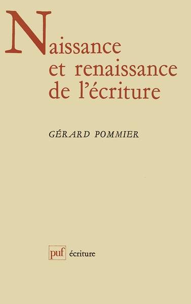 Naissance et renaissance de l'écriture - Image principale