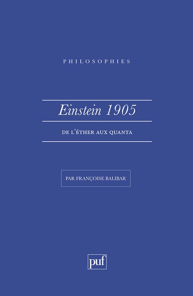 Einstein 1905. de l'éther aux quanta - Image principale