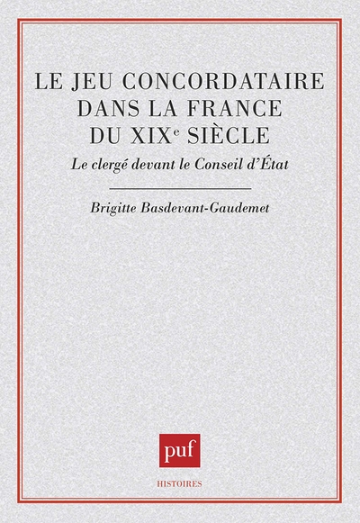 Le jeu concordataire dans la france du xixe siècle - Image principale