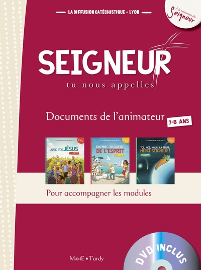 7-8 ans - document animateur rouge +dvd - modules 1 à 3 - Image principale