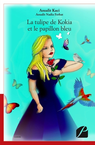 La tulipe de kokia et le papillon bleu - Image principale