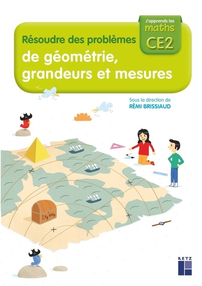 Cahier résoudre des problèmes de géométrie, grandeurs et mesures ce2 - Image principale