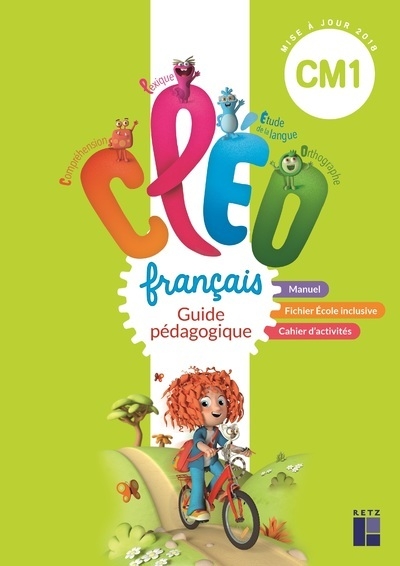 Cleo - guide pédagogique cm1 (manuel et fichier école inclusive/dys) + téléchargement - Image principale
