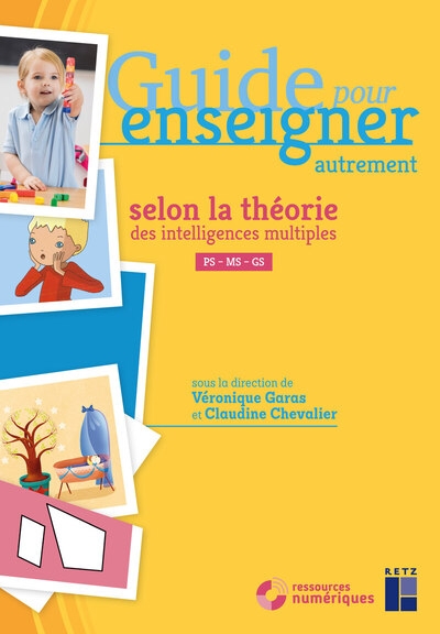 Guide pour enseigner autrement selon la théorie des intelligences multiples ps-ms-gs + dvd - Image principale