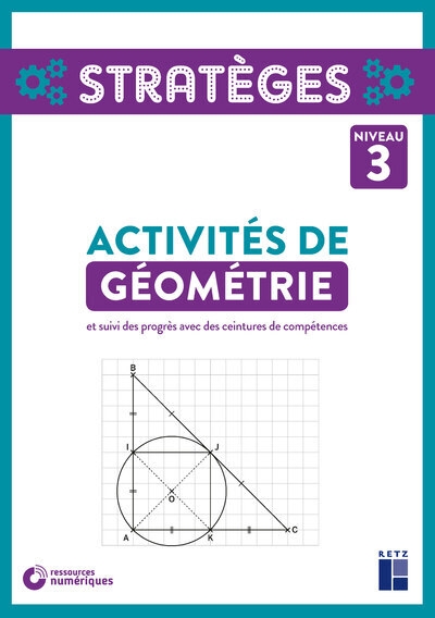 Activités de géométrie niveau 3 + ressources numériques - Image principale